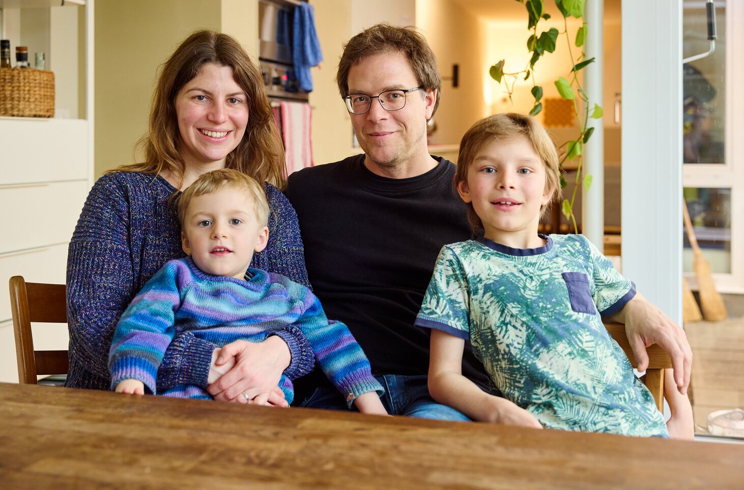 Familie Gutknecht-Peverelli hat jetzt genug Platz für ein entspanntes Familienleben