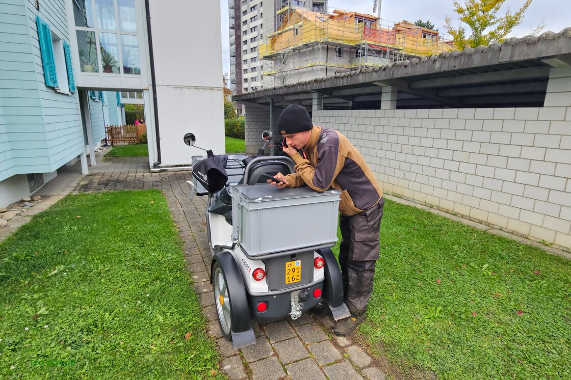 Schreibunterlage immer mit dabei 